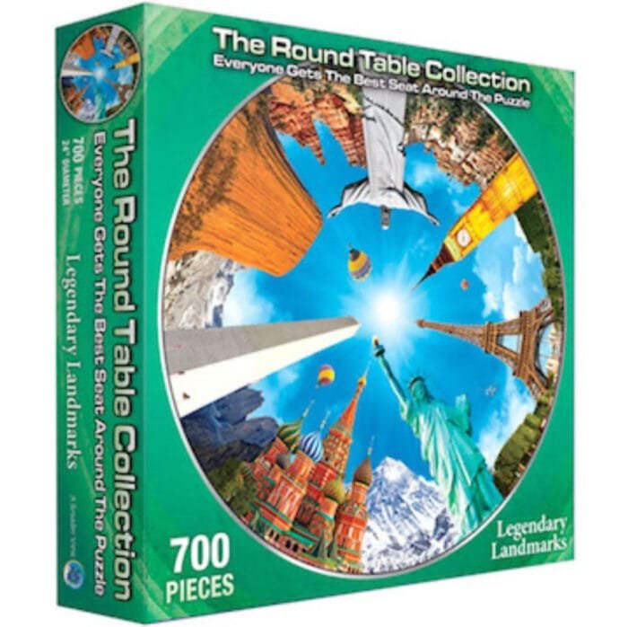 Round table collection : Legendary landmarks - 700 pieces