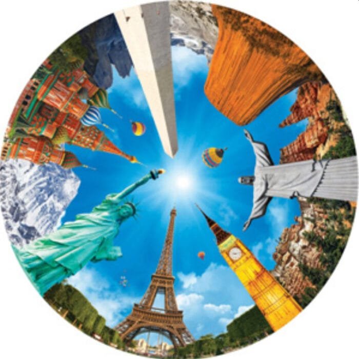 Round table collection : Legendary landmarks - 700 pieces - Image 2