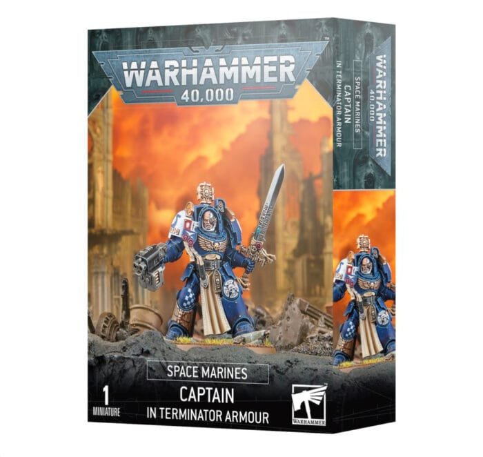 Captain in Terminator armour