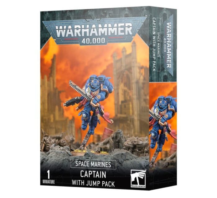 Captain with jump pack