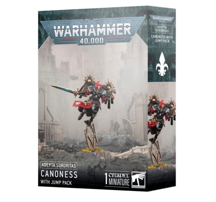Cannoness with Jump pack