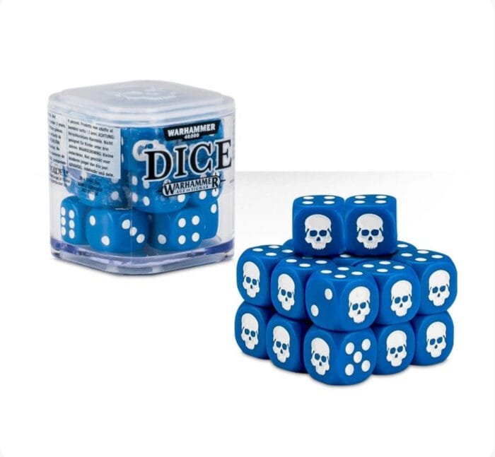 Dice Cube -  Blue