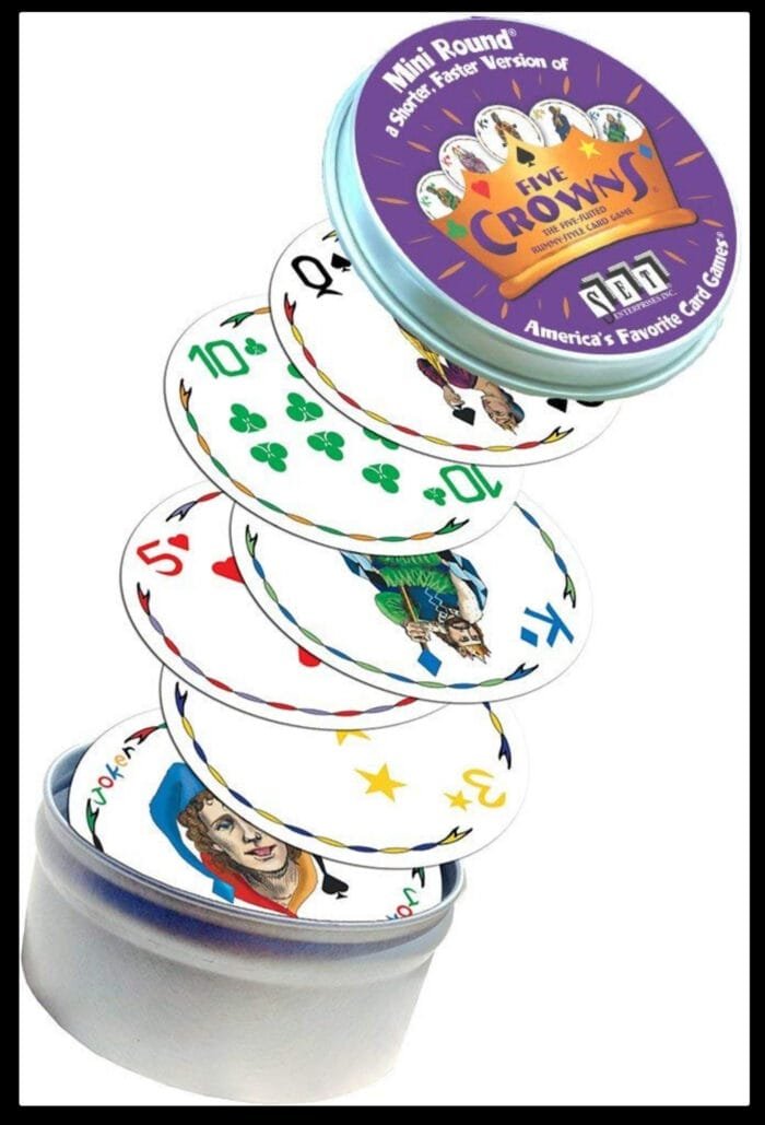 Five Crowns - Mini round tin