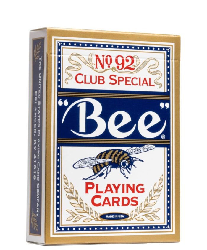 Bee Club Special - Poker Size - Blue