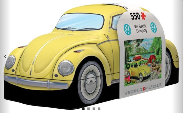 VW Beetle Camping Tin - 550 pieces