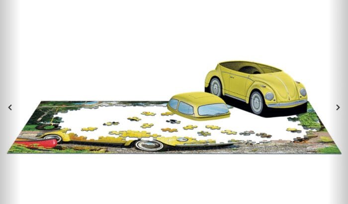 VW Beetle Camping Tin - 550 pieces - Image 3