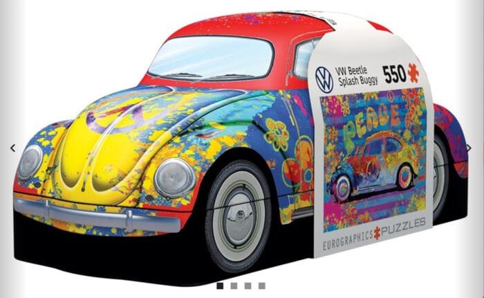 VW Beetle Splash Tin - 550 pieces