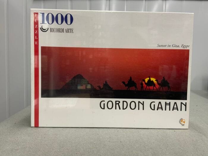 Gordon Gahan - Sunset in Giza - Egypt - 1000 pieces